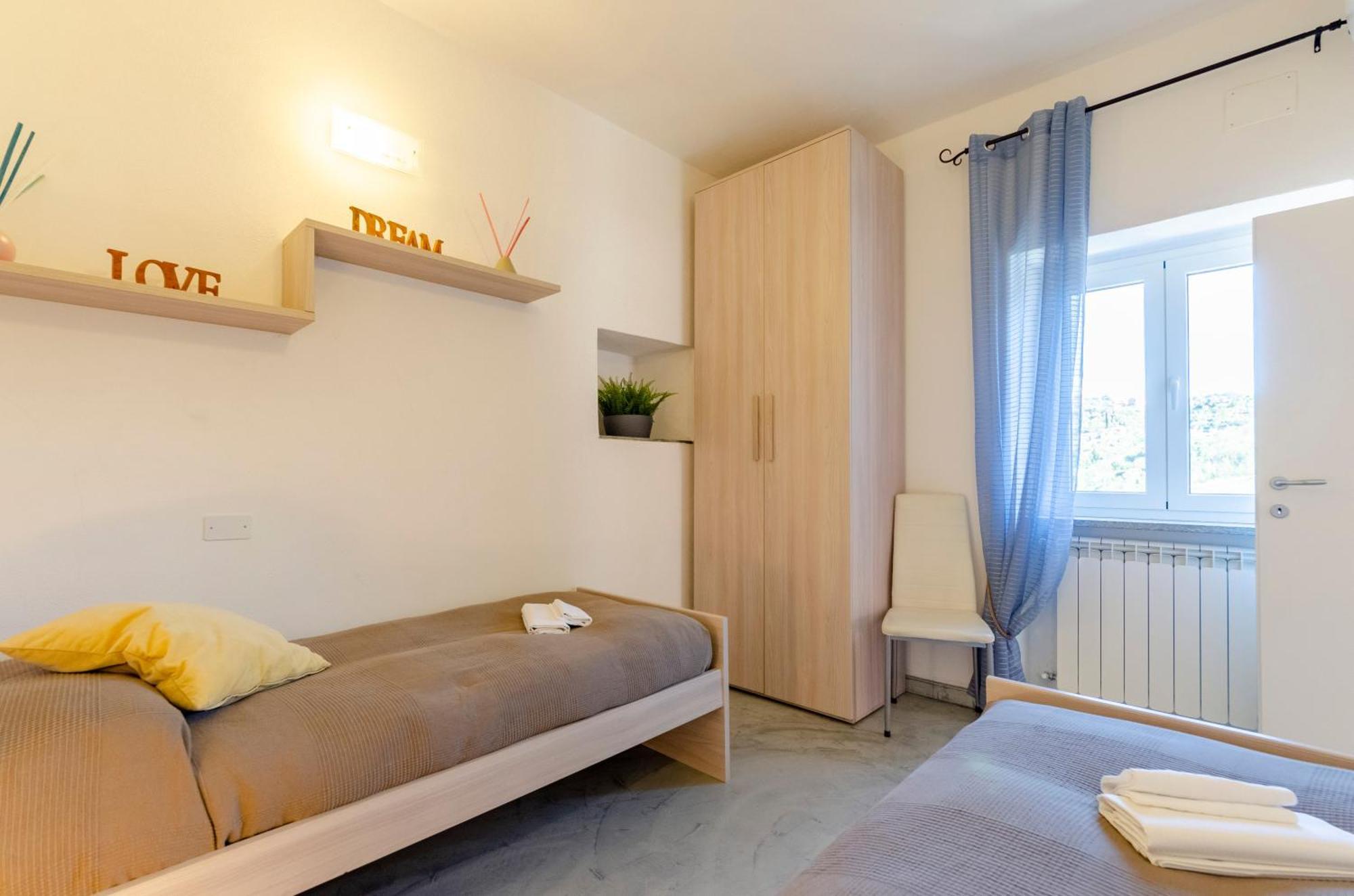 Alla Casa Rosa, Peaceful Apartment Surrounded By Greenery With Free Parking, Wifi & Air Conditioning Rapallo Exterior foto